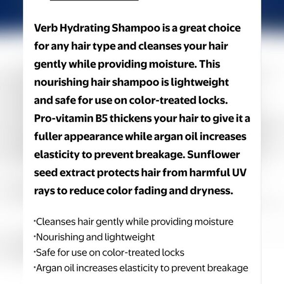 Verb Hydrating Shampoo - Picture 5 of 6